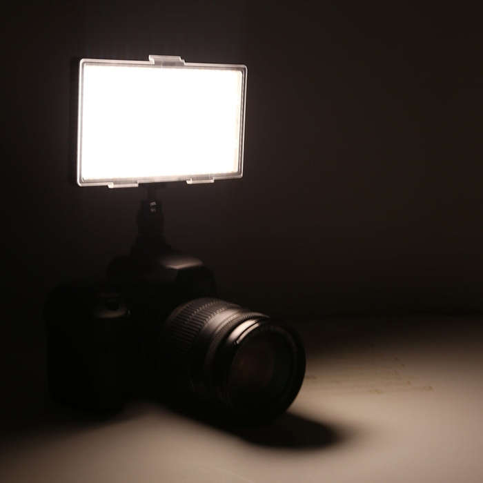 LED01 416 LEDs 3600LM Professional Vlogging Photography Video & Photo Studio Light for Canon / Ni...