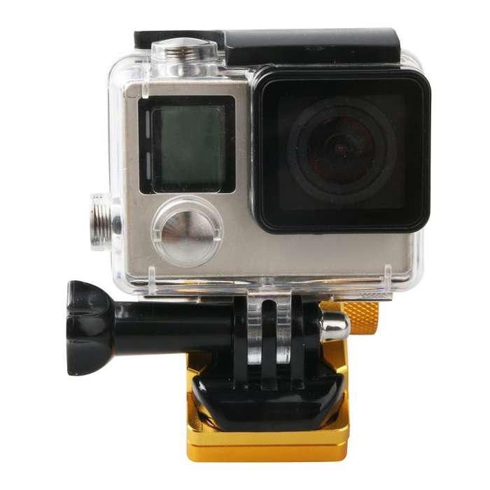 Motorcycle Rearview Mirror CNC Aluminum Alloy Stent Fixed Bracket Holder for GoPro, Insta360, DJI...