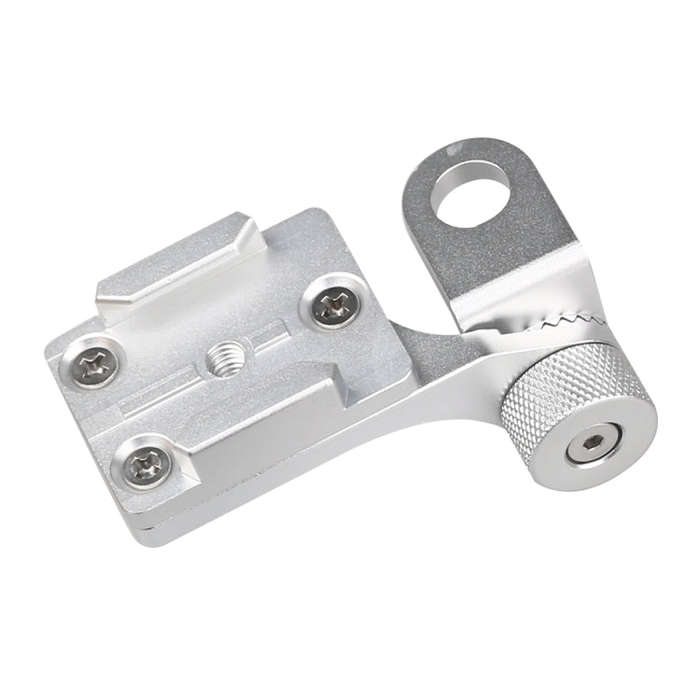 Motorcycle Rearview Mirror CNC Aluminum Alloy Stent Fixed Bracket Holder for GoPro, Insta360, DJI...