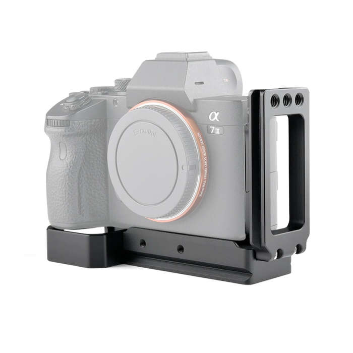 YELANGU CL6 YLG0712A Vertical Shoot Quick Release L Plate Bracket Base Holder for Sony A9 (ILCE-9...
