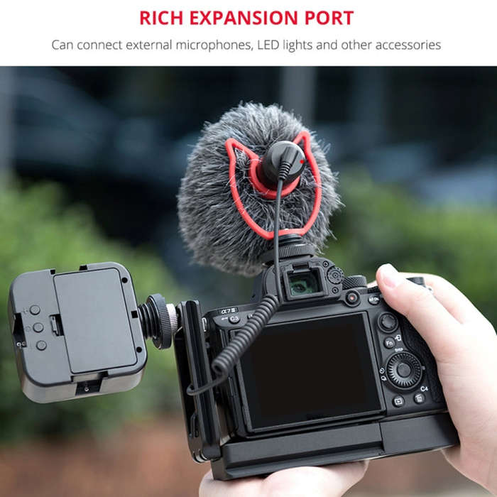 YELANGU CL6 YLG0712A Vertical Shoot Quick Release L Plate Bracket Base Holder for Sony A9 (ILCE-9...