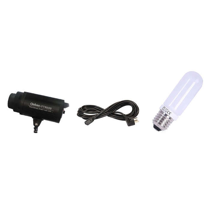 TRIOPO Oubao TTR600W Studio Flash with E27 150W Light Bulb