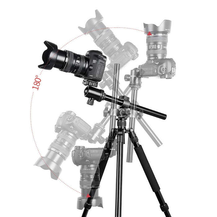 TRIOPO Oubao TA330 Horizontal Arm Tripod Mount Quick Release Center Column Boom Bracket with Trip...