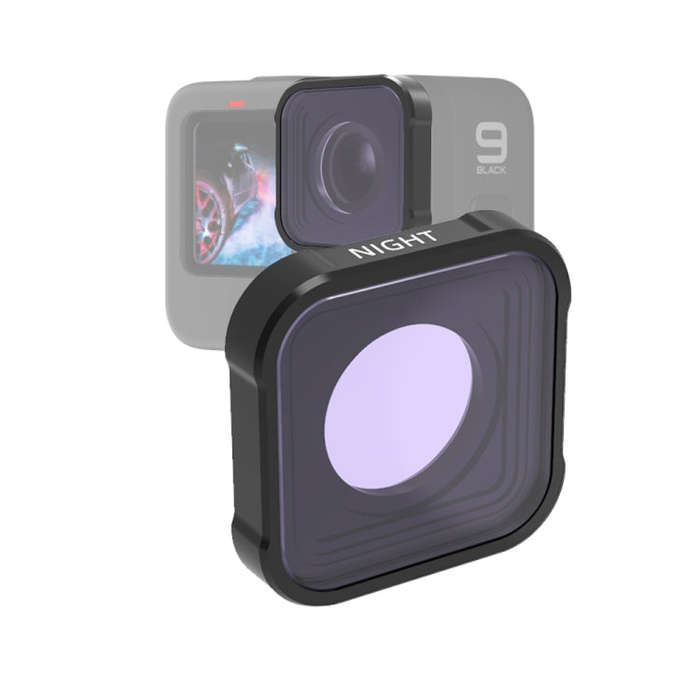 JSR KB Series NIGHT Light Pollution Reduction Lens Filter for GoPro HERO13 Black /12 Black /11 Bl...