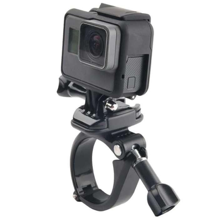 GP434 Large Size Bicycle Motorcycle Handlebar Fixing Mount for GoPro, Insta360, DJI and Other Act...