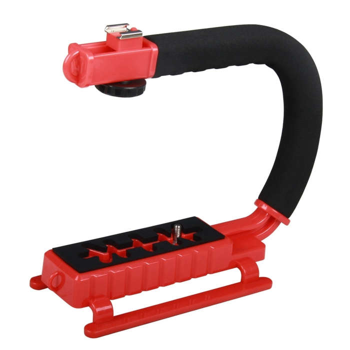 YELANGU S2-3 YLG0106B-C C-shaped Video Handle DV Bracket Stabilizer for All SLR Cameras and Home ...