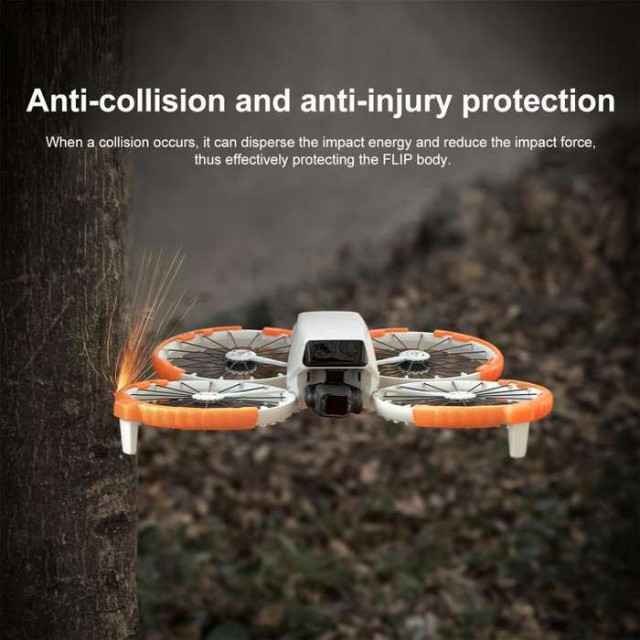 For DJI Flip STARTRC Propeller Guard Bumper (Orange)