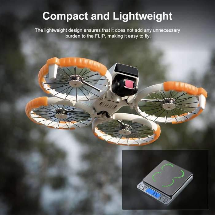 For DJI Flip STARTRC Propeller Guard Bumper (Orange)