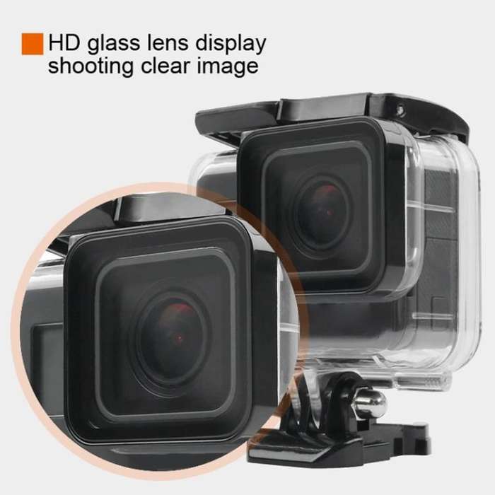 45m Waterproof Housing Protective Case + Touch Screen Back Cover for GoPro NEW HERO /HERO6 /5, wi...