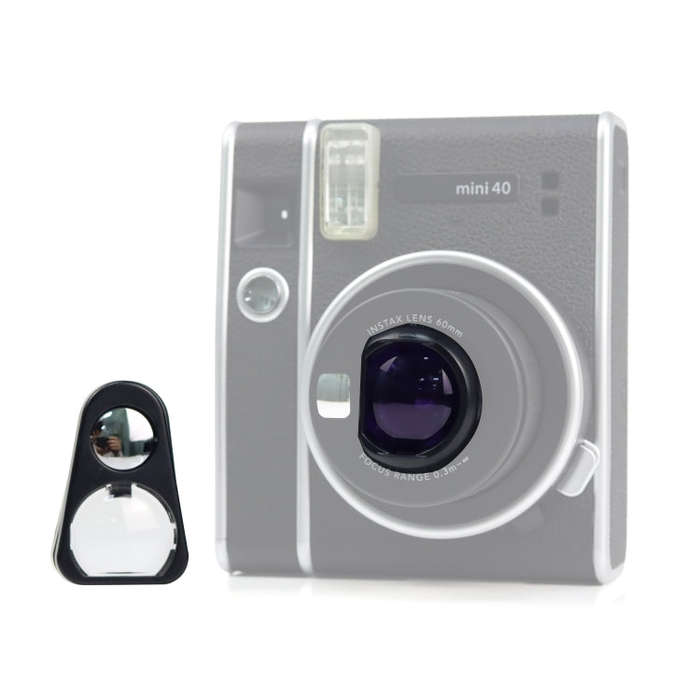 2 in 1 Selfie Portrait Purple Color Filter Set for FUJIFILM Instax mini 40