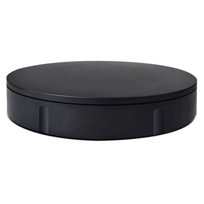 22cm Electric Rotating Display Stand Video Shooting Props Turntable, Load: 50kg, UK Plug (Black)
