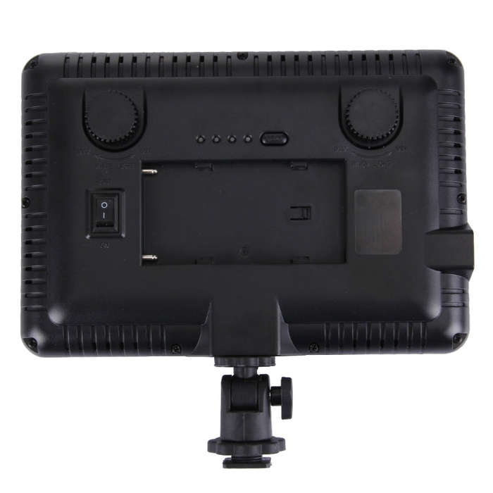 LED-006 104 LED 850LM Dimmable Video Light on-Camera Photography Lighting Fill Light for Canon, N...