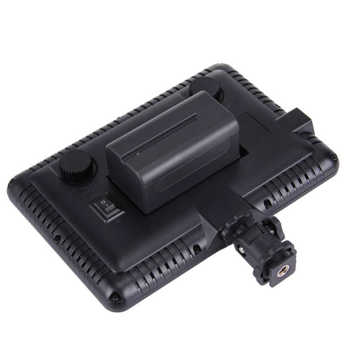 LED-006 104 LED 850LM Dimmable Video Light on-Camera Photography Lighting Fill Light for Canon, N...
