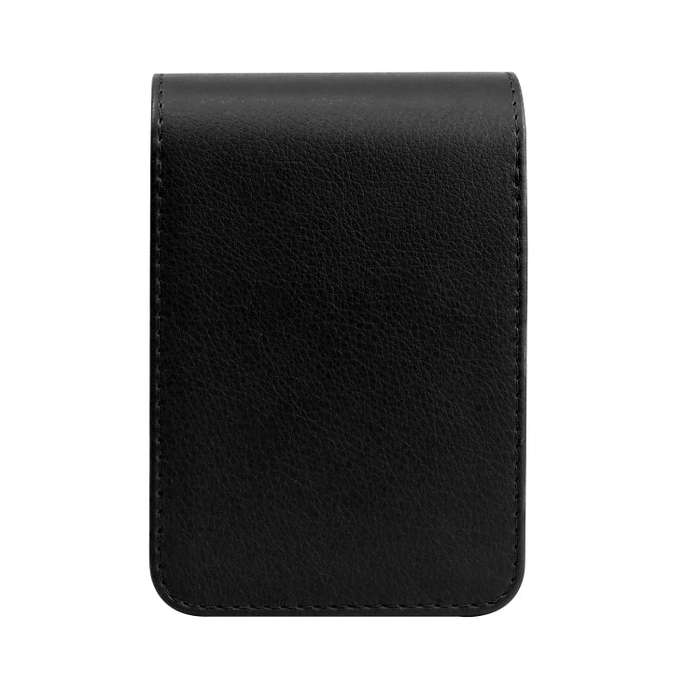 Vertical Full Body Camera PU Leather Case Bag with Strap for FUJIFILM instax mini Evo (Black)