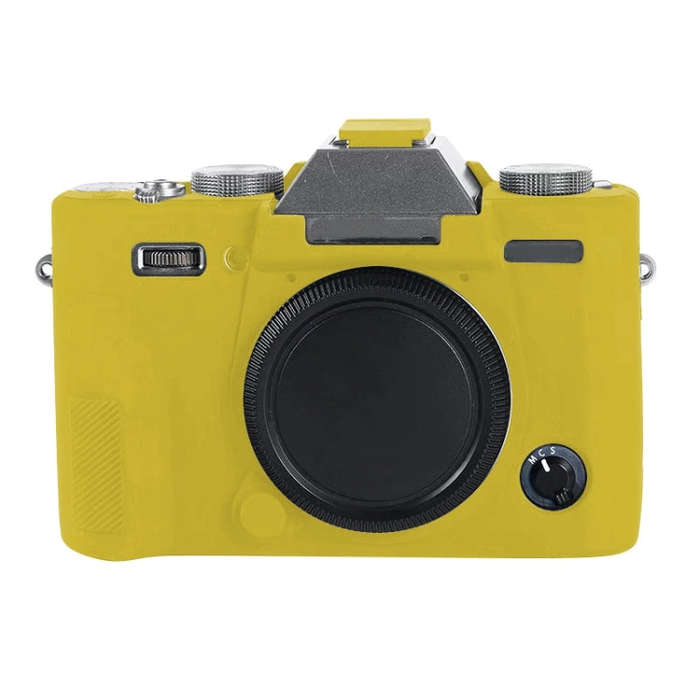 For FUJIFILM X-T30 Soft Silicone Protective Case(Yellow)