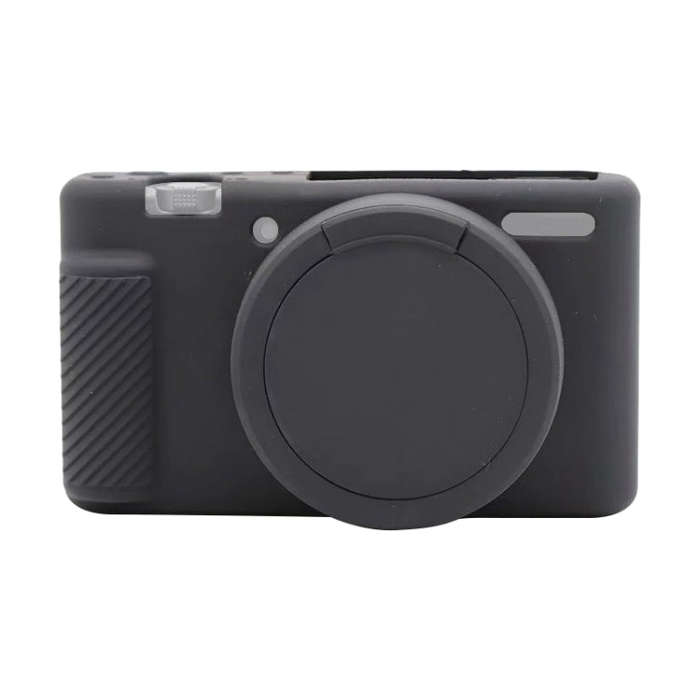 Soft Silicone Protective Case for Sony ZV-1 (Black)