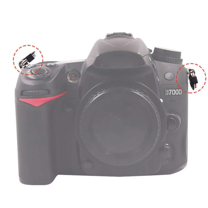 10 PCS BEXIN ZH-Q Camera Shoulder Strap Split Triangle Ring Hook