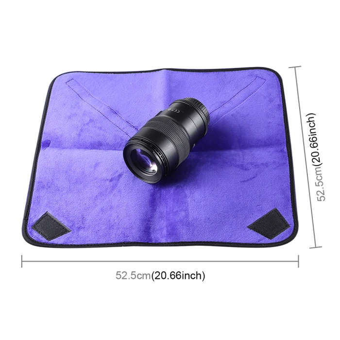 Hundred-folding Cloth Photography Camera SLR Liner Lens Bag Thickening Wrapped Cloth Plus Velvet,...