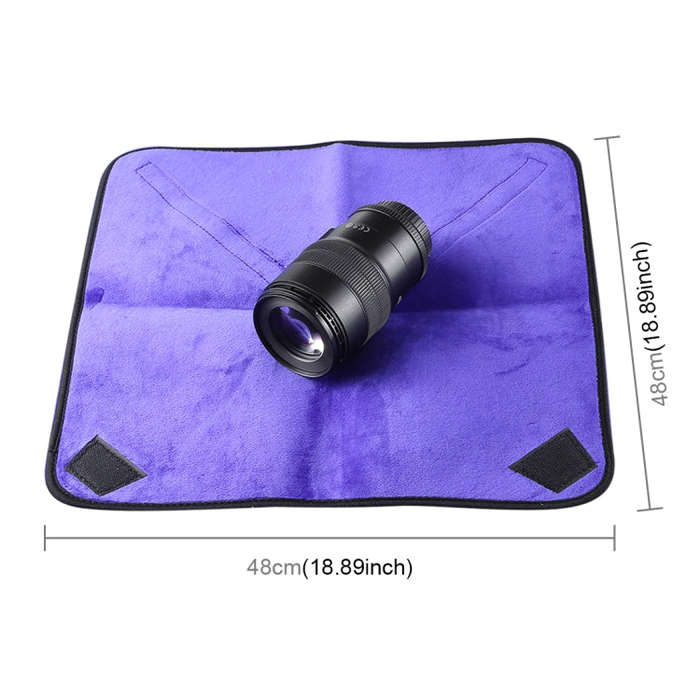 Hundred-folding Cloth Photography Camera SLR Liner Lens Bag Thickening Wrapped Cloth Plus Velvet,...