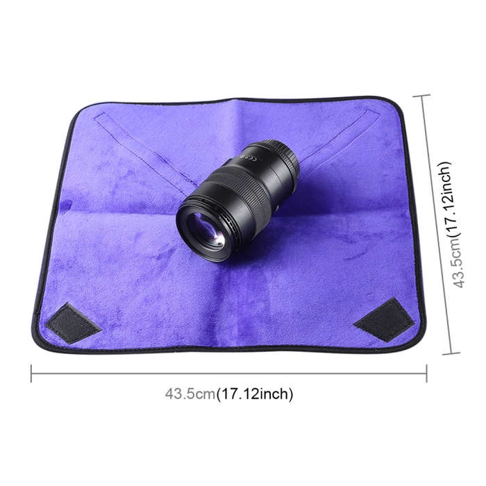 Hundred-folding Cloth Photography Camera SLR Liner Lens Bag Thickening Wrapped Cloth Plus Velvet,...