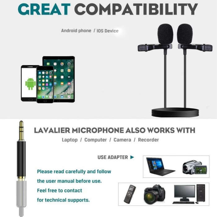 5 PCS 3.5mm Audio 4 Pole Female to 3 Pole Male Microphone Adapter(Black)