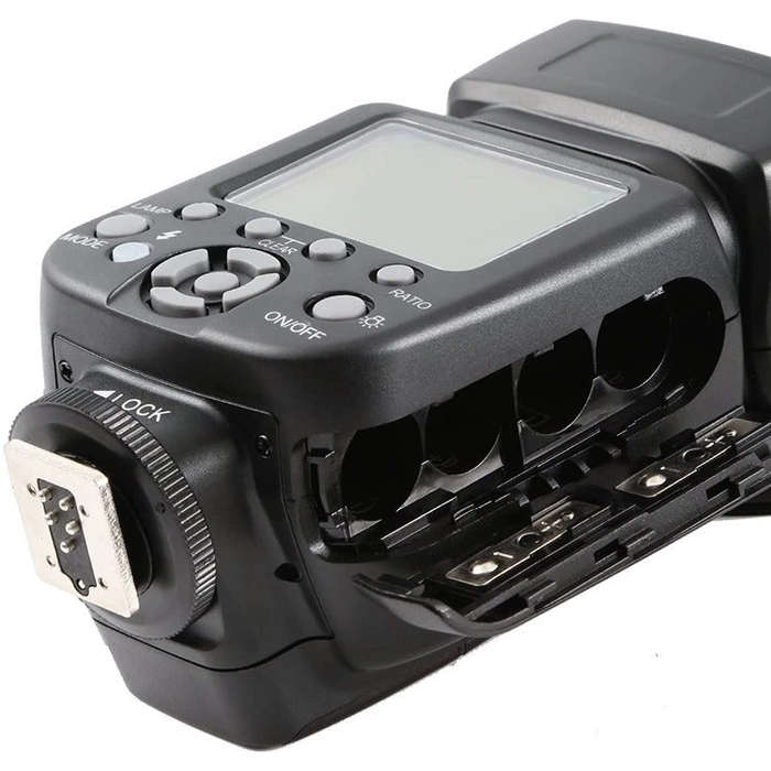 TRIOPO TR-15EX Macro Ring TTL Flash Light with 6 Different Size Adapter Rings For Nikon I-TTL (Bl...