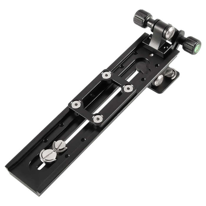 BEXIN VR-220 220mm Length Aluminum Alloy Extended Quick Release Plate for Manfrotto / Sachtler (B...