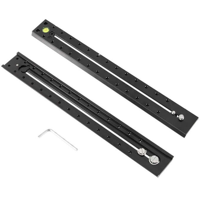 BEXIN B380-50 380mm Length Aluminum Alloy Extended Quick Release Plate for Manfrotto / Sachtler (...