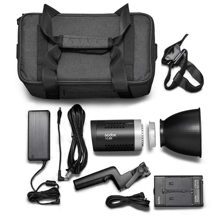 Godox ML60 60W LED Light 5600K Video Studio Flash Light(UK Plug)