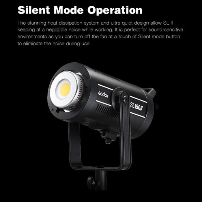 Godox SL150II 150W 5600K Daylight-balanced LED Light Studio Continuous Photo Video Light(AU Plug)
