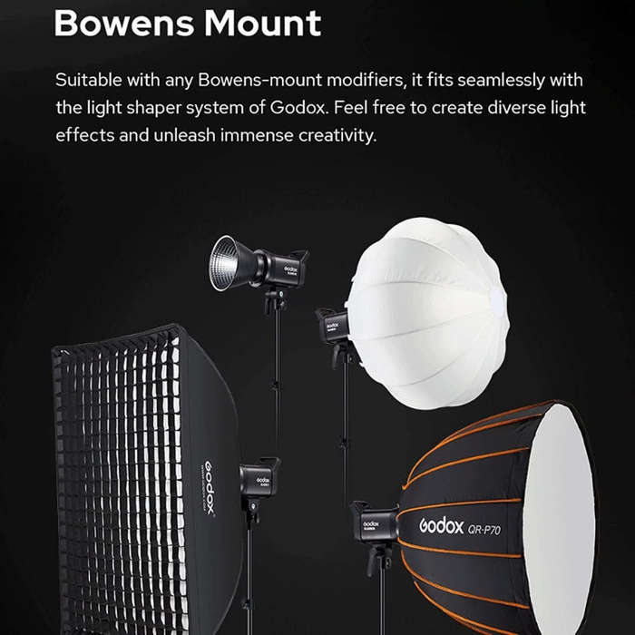 Godox SL60IIBi 75W Bi-Color 2800K-6500K LED Video Light(UK Plug)