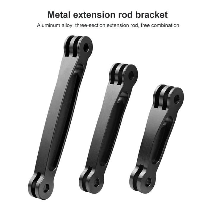 Joint Aluminum Extension Arm Grip Extenter for GoPro, Insta360, DJI and Other Action Cameras, Len...