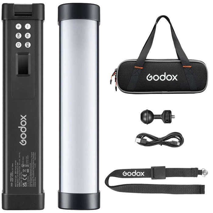 Godox WT25D Waterproof Tube Light  25cm White Light Photo Video Fill Light