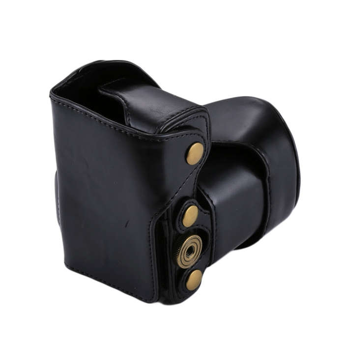 Full Body Camera PU Leather Case Bag with Strap for Sony NEX 5N / 5R / 5T (16-50mm / 18-55mm Lens...