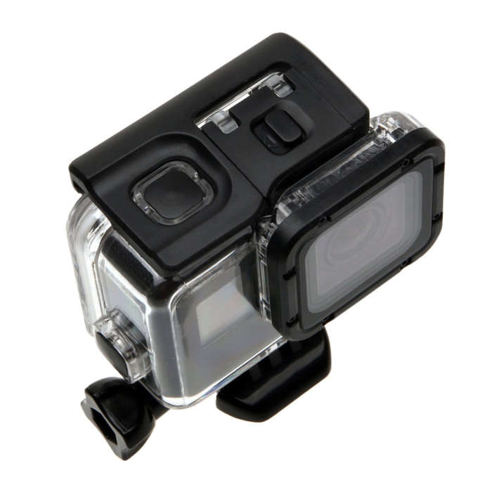 For GoPro  NEW HERO /HERO6  /5  30m Waterproof Housing Protective Case + Hollow Back Cover with B...