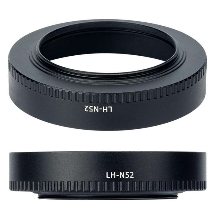 LH-N52 Lens Hood Shade for Nikon Z 28mm F2.8/Z 40mm F2 lens (Black)