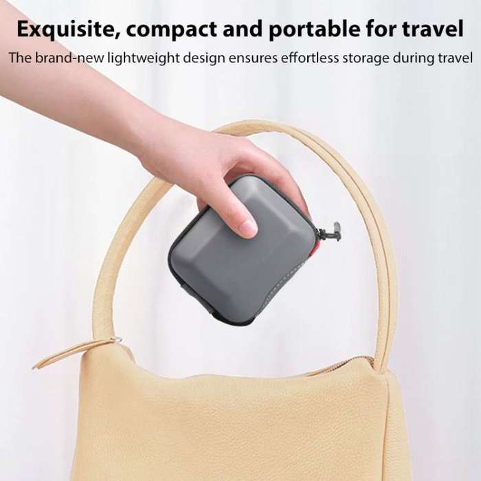Portable Body Half Coverage Storage Box Bag for GoPro / DJI Action Camera (Black)