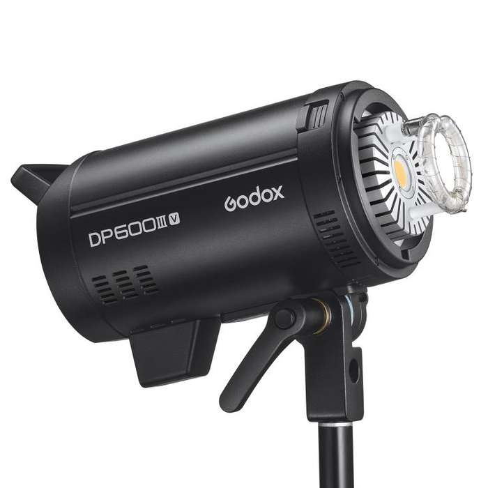 Godox DP600III-V Studio Flash Photo Light 600Ws 2.4G Wireless X System Bowens Mount Light (EU Plug)