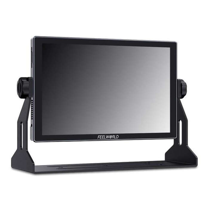 FEELWORLD S10 10.1 inch 12G SDI HDMI2.0 Camera Field Monitor High Brightness 1200nit Touchscreen ...