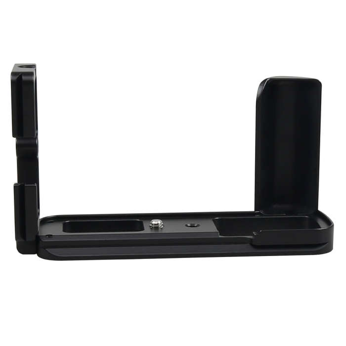 Vertical Shoot Quick Release L Plate Bracket Base Holder for Fujifilm XT3 X-T3(Black)