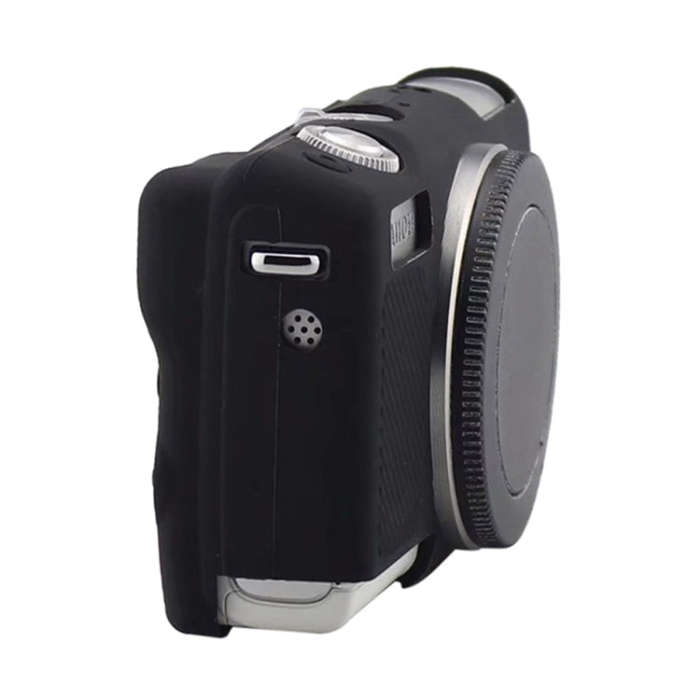Soft Silicone Protective Case for Canon EOS M200 (Black)