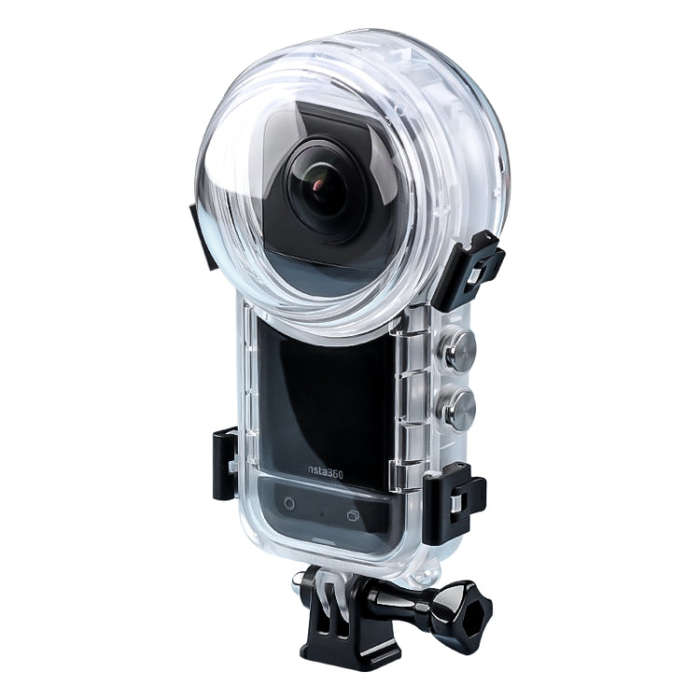 For Insta360 X3 Camera 50m Waterproof Sealed Diving Case (Transparent)