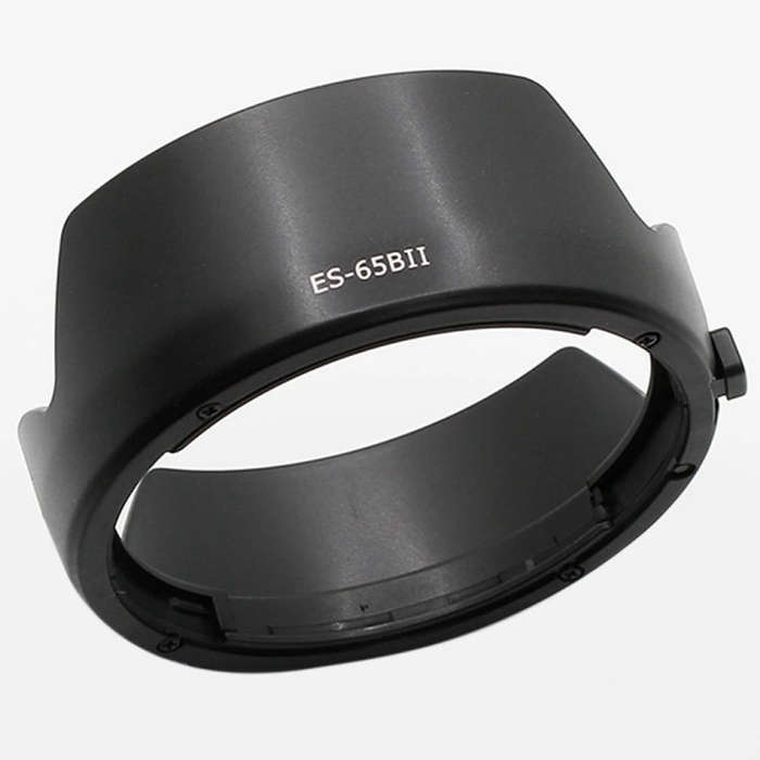 ES-65BII Lens Hood Shade for Canon RF 50mm F1.8 STM Lens