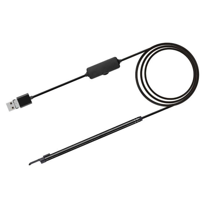 2 in 1 USB HD Visual Earwax Clean Tool Endoscope Borescope with LED Lights & Wifi, Cable length: ...