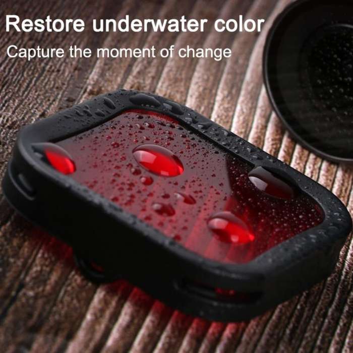 Housing Diving Color Lens Filter for DJI Osmo Action 1 (Red)