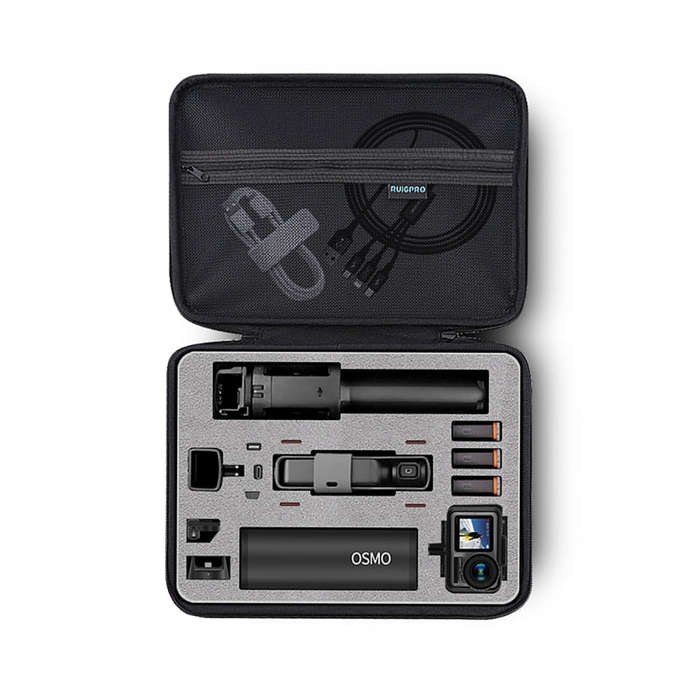 RUIGPRO Oxford Waterproof Storage Box Case Bag for DJI OSMO Pocket Gimble Camera / OSMO Action, S...