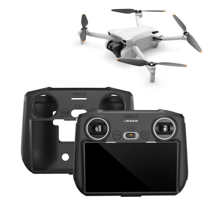 STARTRC Silicone Shockproof Anti-scratch Case for DJI Mini 3 Pro Remote Control(Black)