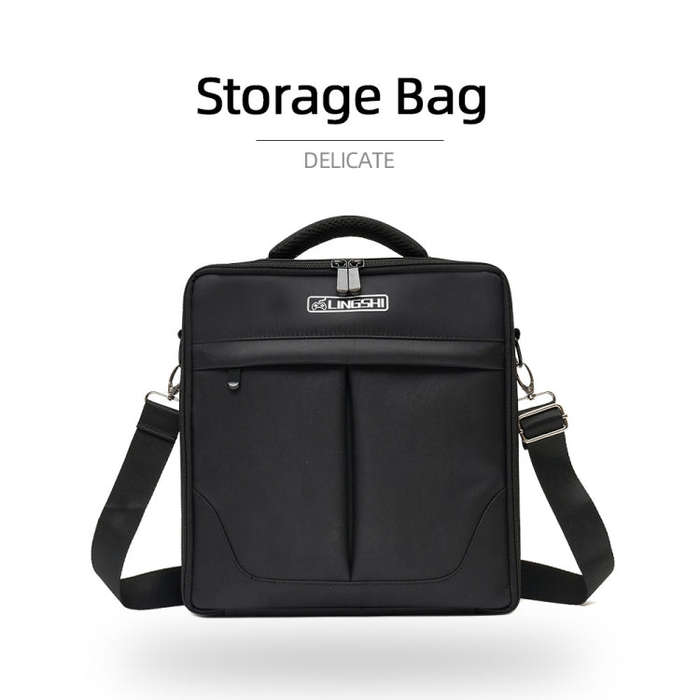 For DJI Avata Portable Carry Box Single Shoulder Storage Bag(Black)