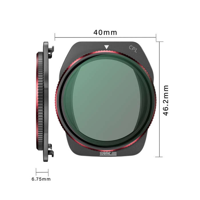 For DJI Air 3S STARTRC CPL Lens Filter