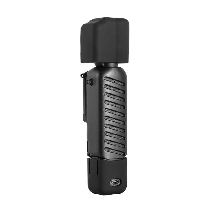 For DJI OSMO Pocket 3 STARTRC 5 in 1 Body Lens Handle Screen Silicone TPU Case (Black)